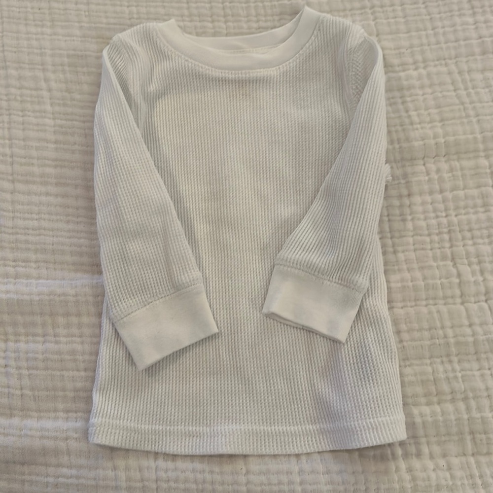 Waffle Knit Long Sleeve Shirt